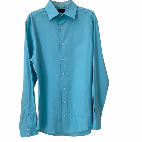 BEN SHERMAN TAILORED BUTTON DOWN DRESS SHIRT - Picture 2 of 5